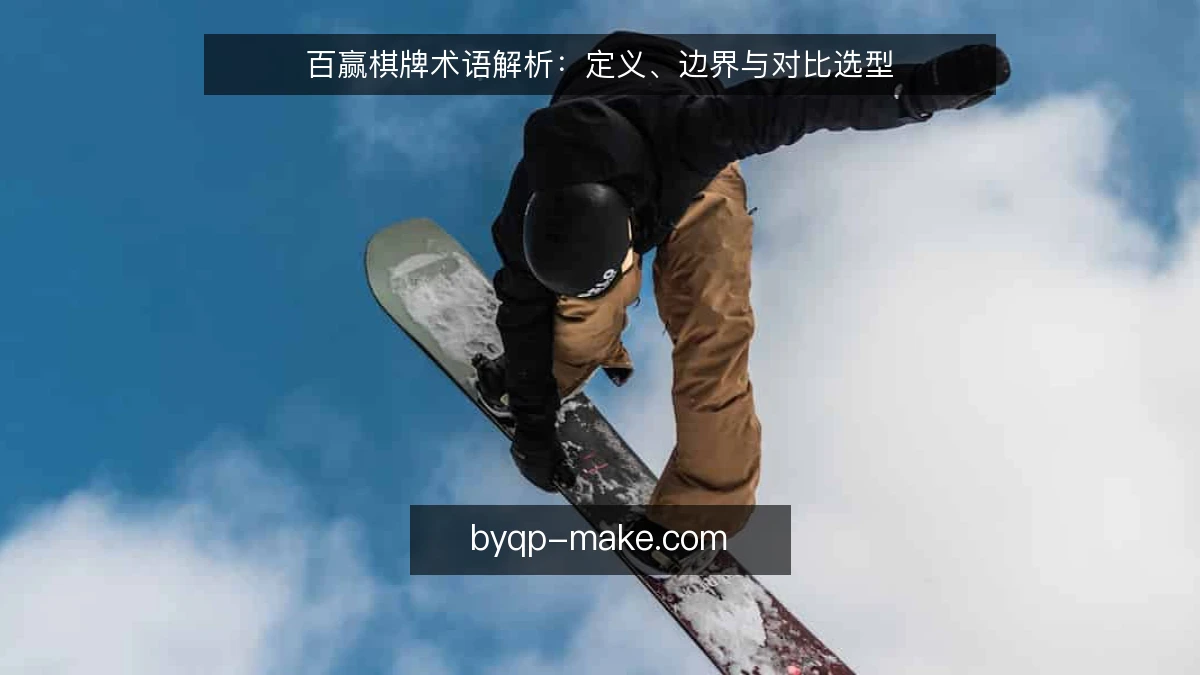 百赢棋牌术语解析：定义、边界与对比选型